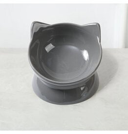 Park Life Park Life | Oscar Tilt Cat Dish Gray