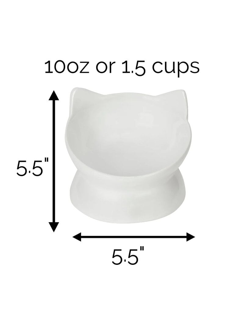 Park Life Park Life | Oscar Tilt Cat Dish Gray