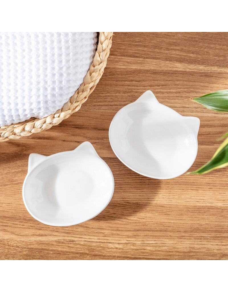 Park Life Park Life | Milo Cat Dish White