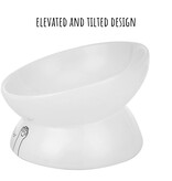 Park Life Park Life | Meow Elevated Ceramic Cat Dish Black Small