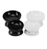 Park Life Park Life | Meow Elevated Ceramic Cat Dish Black Small