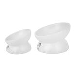 Park Life Park Life | Meow Elevated Ceramic Cat Dish White Large