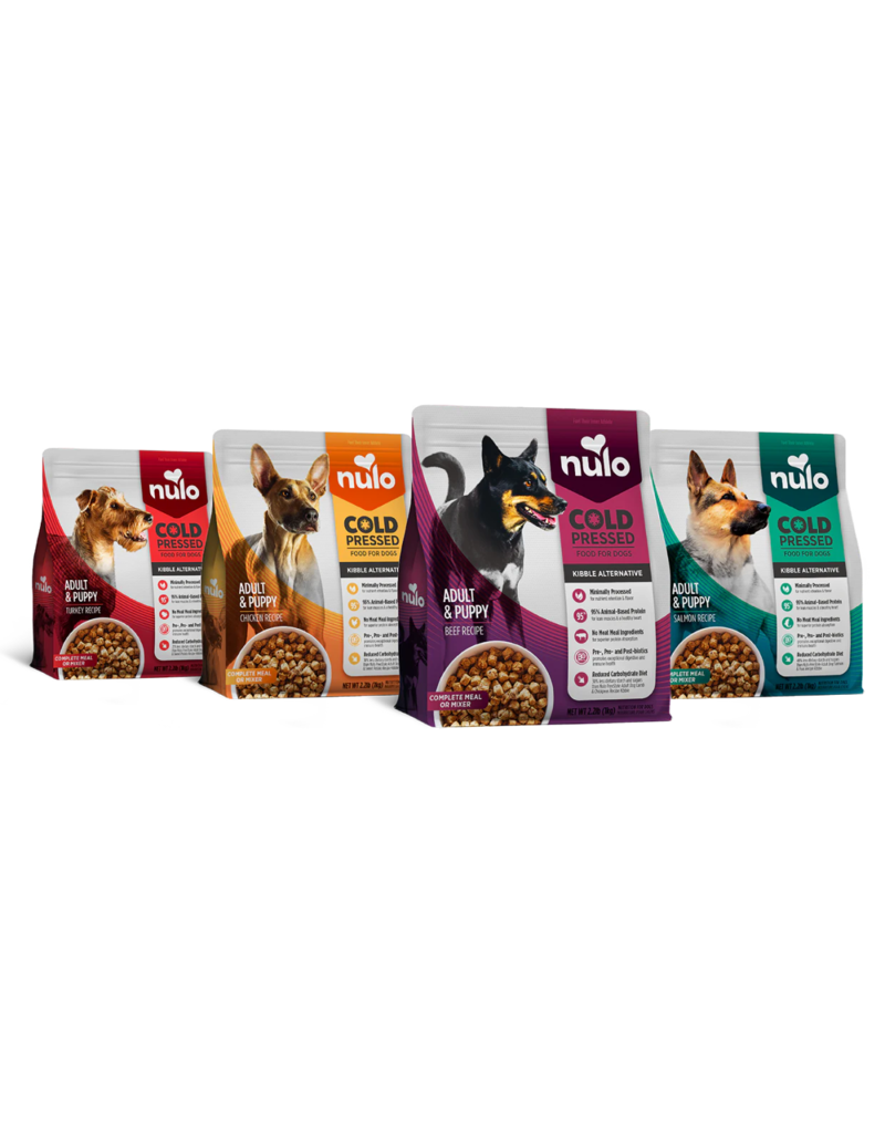 Nulo Nulo Dog Food Cold Pressed | Adult & Puppy Beef Recipe 4 lb