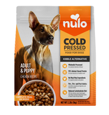 Nulo DISC/M Nulo Dog Food Cold Pressed | Adult & Puppy Chicken Recipe 2.2 lb