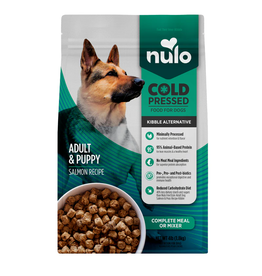 Nulo DISC/M Nulo Dog Food Cold Pressed | Adult & Puppy Salmon Recipe 4 lb