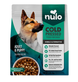 Nulo Nulo Dog Food Cold Pressed | Adult & Puppy Salmon Recipe 2.2 lb