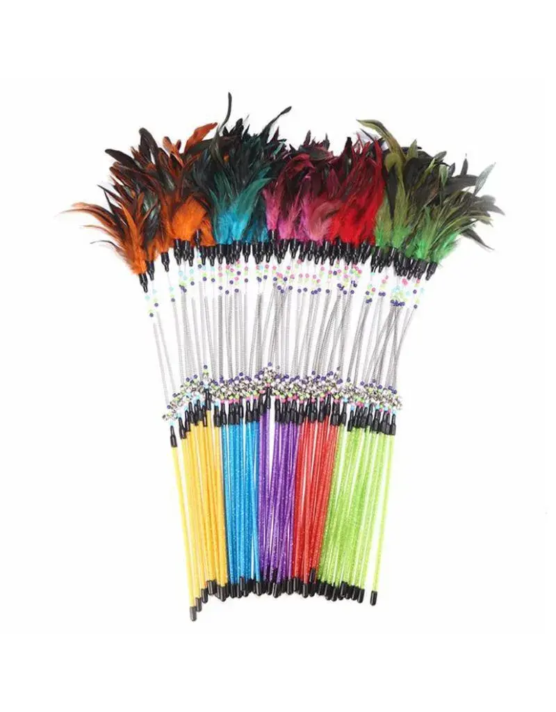 Go Cat Go Cat Toys | Single Peacock Feather Stem 32 - 36"