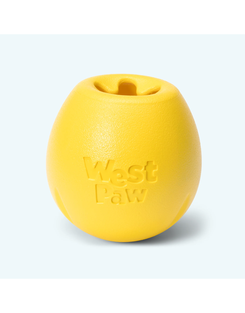 West Paw West Paw Dog Toys | Rumbl Dandelion Yellow Small