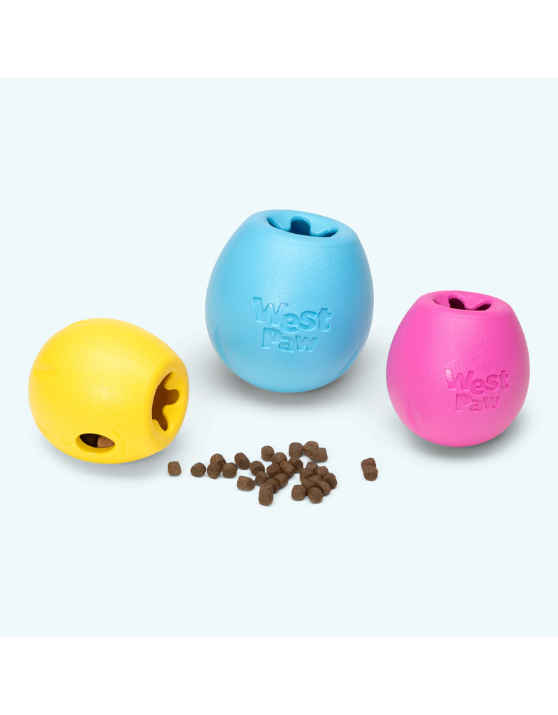 West Paw West Paw Dog Toys | Rumbl Aqua Blue Small