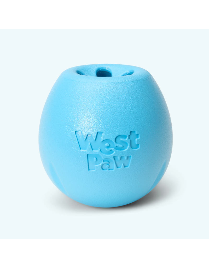 West Paw West Paw Dog Toys | Rumbl Aqua Blue Small