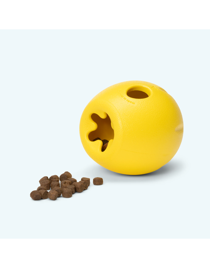 West Paw West Paw Dog Toys | Rumbl Dandelion Yellow Large