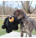 Tall Tails Tall Tails Plush Dog Toys | Black Bear with Squeaker & Rope 20 in
