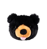 Tall Tails Tall Tails Plush Dog Toys | 2-in-1 Black Bear Head Ball 4"