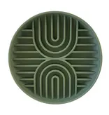 Pawsome Tails Pawsome Tails | Rainbow Slow Feeder Sage Green