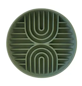 Pawsome Tails Pawsome Tails | Rainbow Slow Feeder Sage Green