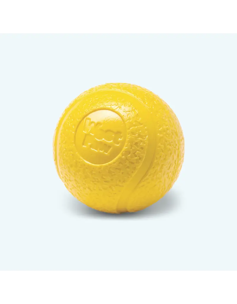 West Paw West Paw Dog Toys | Boundr Fetch Balls Dandelion/Hot Pink Small 2 pack
