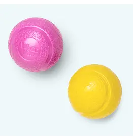 West Paw West Paw Dog Toys | Boundr Fetch Balls Dandelion/Hot Pink Small 2 pack