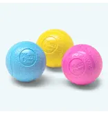 West Paw West Paw Dog Toys | Boundr Fetch Balls Aqua/Hot Pink Small 2 pack