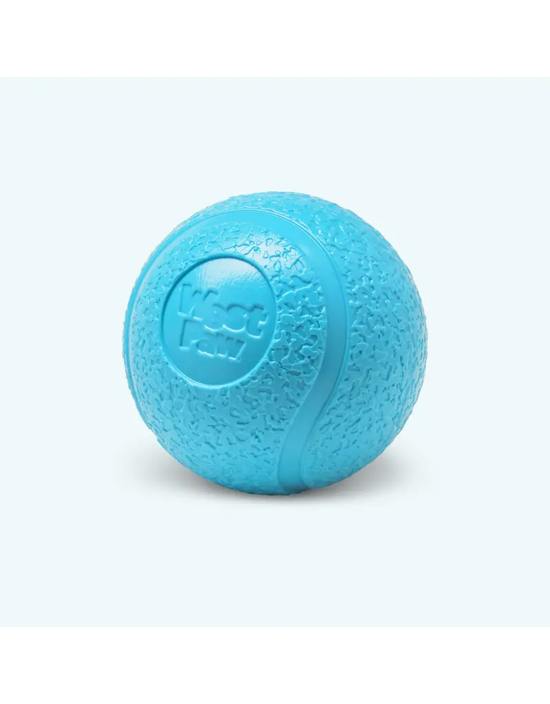 West Paw West Paw Dog Toys | Boundr Fetch Balls Aqua/Dandelion Small 2 pack