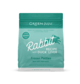 Green Juju Green Juju Frozen Dog Food | Rabbit with Duck Liver 8 oz Patties 6 lb (*Frozen Products for Local Delivery or In-Store Pickup Only. *)