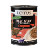 Lotus Natural Pet Food Lotus Stew Canned Dog Food | Grain Free Beef & Asparagus 12.5 oz CASE/12