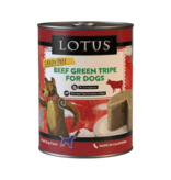 Lotus Natural Pet Food Lotus Pate Canned Dog Food | Grain Free Beef Green Tripe Loaf 12.5 oz single