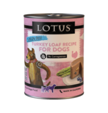 Lotus Natural Pet Food Lotus Pate Canned Dog Food | Grain Free Turkey Loaf 12.5 oz single