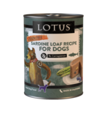 Lotus Natural Pet Food Lotus Pate Canned Dog Food | Grain Free Sardine Loaf 12.5 oz single