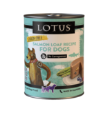Lotus Natural Pet Food Lotus Pate Canned Dog Food | Grain Free Salmon Loaf 12.5 oz single