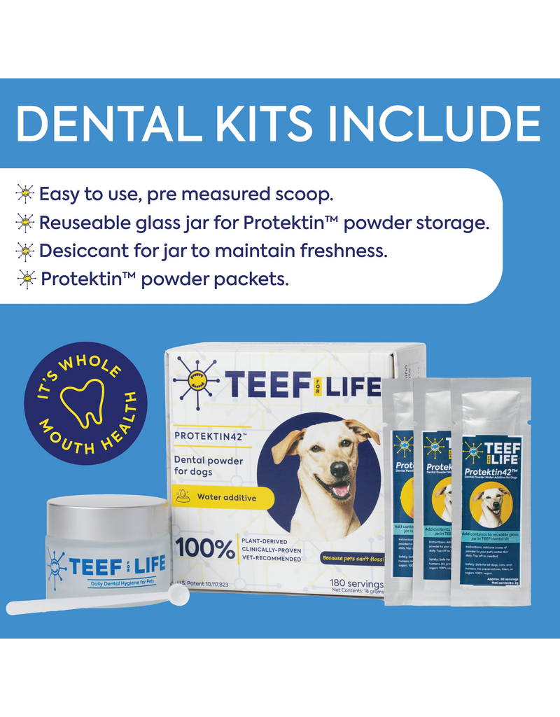 TEEF For Life Teef for Life | Dental Powder Water Additive for Cats 30 servings