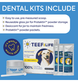 TEEF For Life Teef for Life | Beef Liver Dental Powder Additive for Dogs & Cats 1.75 oz