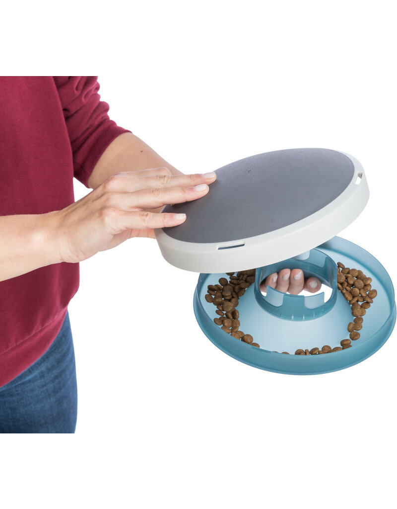 Trixie Pet Trixie Pet Products | Slow Feeding Rocking Bowl for Dogs