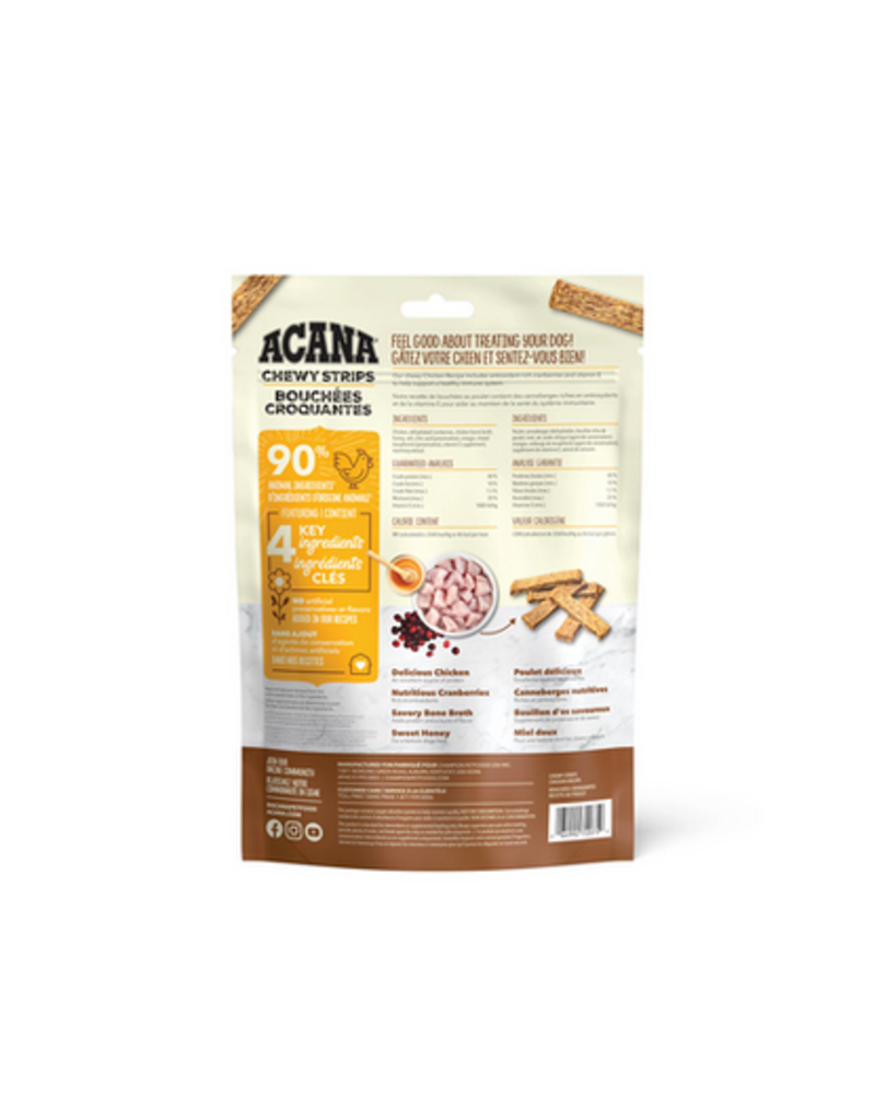 Acana Acana Chewy Tenders Dog Treats | Immune System Jerky Chicken Recipe 4 oz