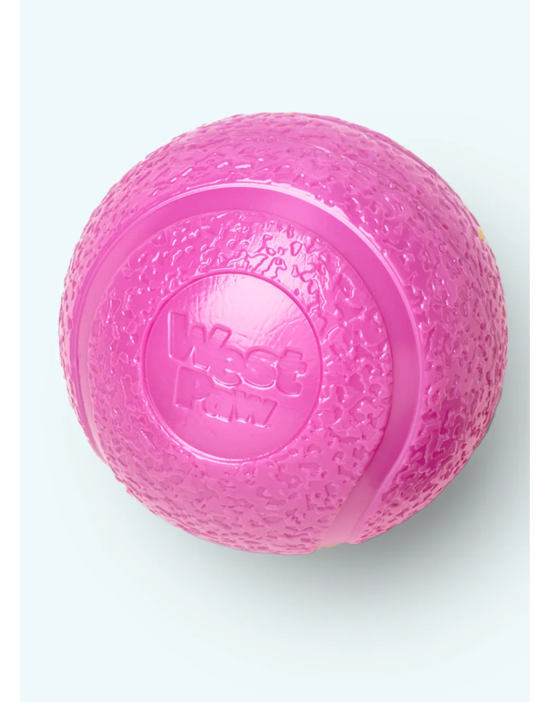 West Paw West Paw Dog Toys | Boundr Fetch Balls Hot Pink Large