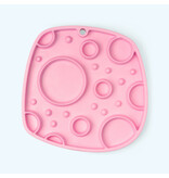 West Paw West Paw Sea Flex | Dog Feast Mat Bubbles Bubblegum Pink Limited Edition