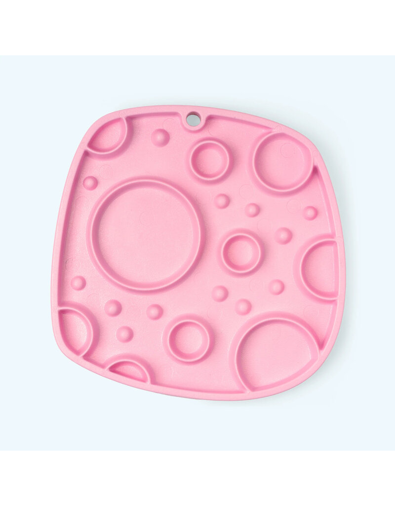 West Paw West Paw Sea Flex | Dog Feast Mat Bubbles Bubblegum Pink Limited Edition