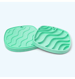 West Paw West Paw Sea Flex | Dog Feast Mat Waves Mint Green Limited Edition