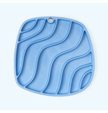 West Paw West Paw Sea Flex | Dog Feast Mat Waves Periwinkle Purple Limited Edition