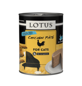 Lotus Natural Pet Food Lotus Pate Canned Cat Food | Grain Free Chicken & Vegetable 12.5 oz single