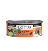 Lotus Natural Pet Food Lotus Pate Canned Cat Food | Grain Free Duck 5.3 oz CASE/24