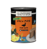 Lotus Natural Pet Food Lotus Pate Canned Cat Food | Grain Free Duck 12.5 oz CASE/12