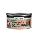 Lotus Natural Pet Food Lotus Pate Canned Cat Food | Grain Free Pork 2.75 oz single