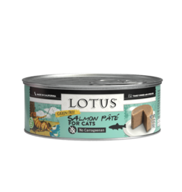 Lotus Natural Pet Food Lotus Pate Canned Cat Food | Grain Free Salmon 5.3 oz CASE/24