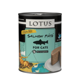 Lotus Natural Pet Food Lotus Pate Canned Cat Food | Grain Free Salmon 12.5 oz CASE/12