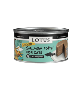 Lotus Natural Pet Food Lotus Pate Canned Cat Food | Grain Free Salmon 2.75 oz CASE/24