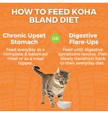Koha Koha Bland Diet Cat Food | LID Chicken Shreds & White Rice w/ Pumpkin Pouch 2.8 oz single