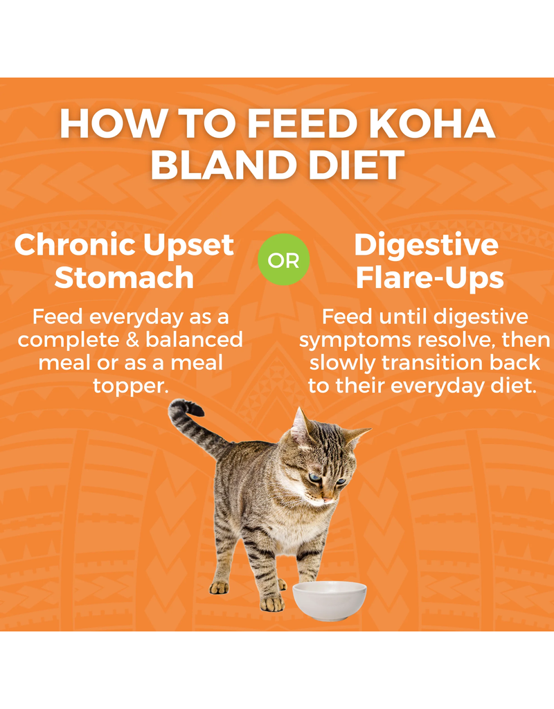 Koha Koha Bland Diet Cat Food | LID Chicken Shreds & White Rice w/ Pumpkin Pouch 2.8 oz single