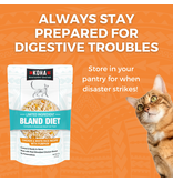 Koha Koha Bland Diet Cat Food | LID Chicken Shreds & White Rice w/ Pumpkin Pouch 6 oz single