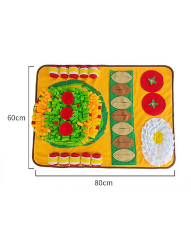 Cheerhunting Cheerhunting Enrichment Toy | Taco Party Snuffle Mat
