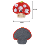 Cheerhunting Cheerhunting Enrichment Toy | Veggie Mushroom Snuffle Mat